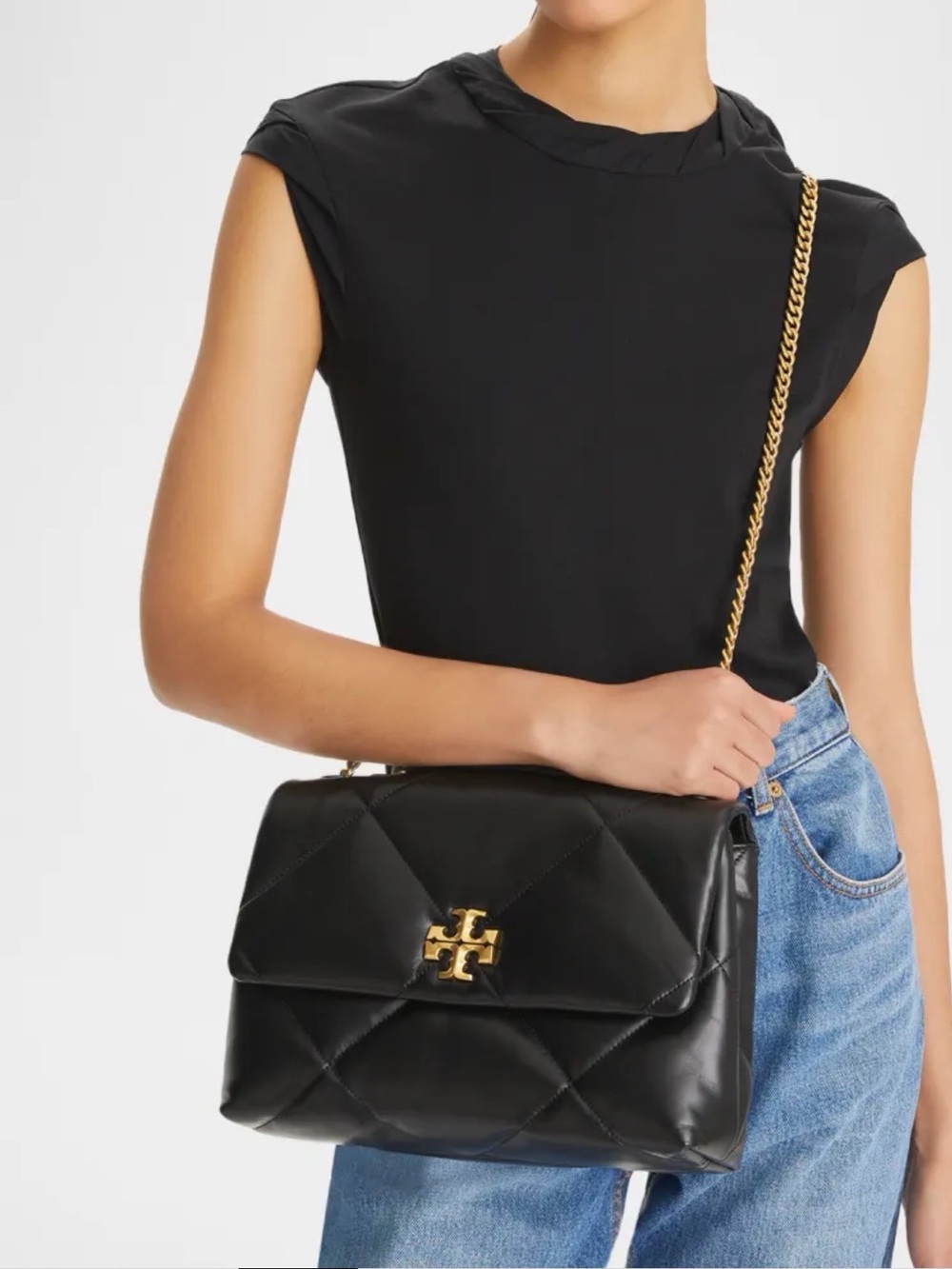 TORY BURCH KIRA DIAMOND QUILT SHOULDER - Picture 8 of 8